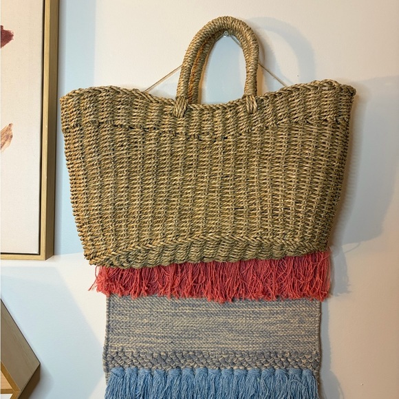 Handbags - Wicker Shoulder Bag Tote